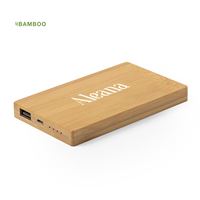POWER BANK 5000 mAh IN BAMBOO